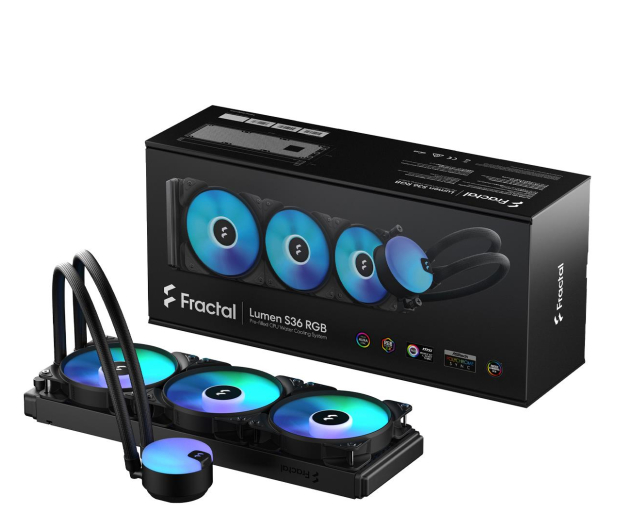 FRACTAL DESIGN Lumen S36 RGB V2 3x120mm - 1175202 - zdjęcie 6
